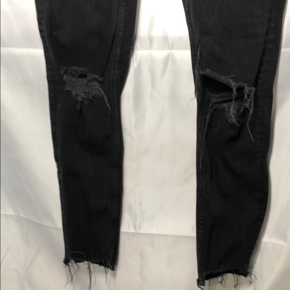 H&M Divided Black distressed jeans - Picture 3 of 6